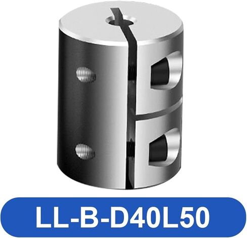 LL-B-D40L50 SHAFT COUPLING LL D40L50 TORQUE MOTION CONNECTOR CONC CNC Aluminian Universal 3D PRINTER 1PCs (LL-B-D40L50-8X18) in Saudi Arabia