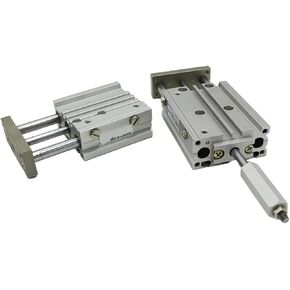 1PCS MGPMJ أسطوانة الهواء الهوائية 3 قضيب قابلة للتعديل MGPMJ20-20-20 MGPMJ20-25-25 MGPMJ20-40-30 MGPMJ20-50-50 MGPMJ20-75-75 TCM (MGPMJ25X50-50) in Kuwait