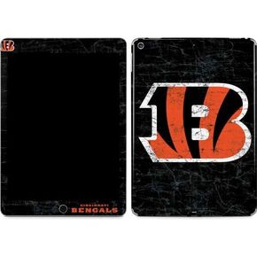 Skinit Skinit Tablet Skiner مع iPad Air 2 - NFL Cincinnati Bengals مرخصة رسميًا - التصميم المتعثر in Saudi Arabia