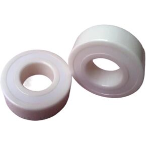 4/10pcs 6001-2RS 6001 2RS 12 * 28 * 8mm Full Ceramic Bearing Double Seal Ceramic Ball Bearing 12×28×8mm(10pcs) in Saudi Arabia