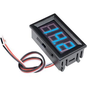 1PCS LED Digital Display Voltmeter Detector(DC 4.5V-30V Blue) in Kuwait