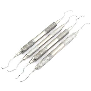 AA PRO 4 PCS Dental PERIODONTAL Professional Gracey CURETTES 3/4, 5/6, 11/12, 13/14 Instruments A+ Quality in Kuwait