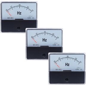 DH-670 نوع المؤشر مقياس التردد 45-55Hz 380V 220V 100V 1PCS (380V ، 45-65Hz) in Saudi Arabia