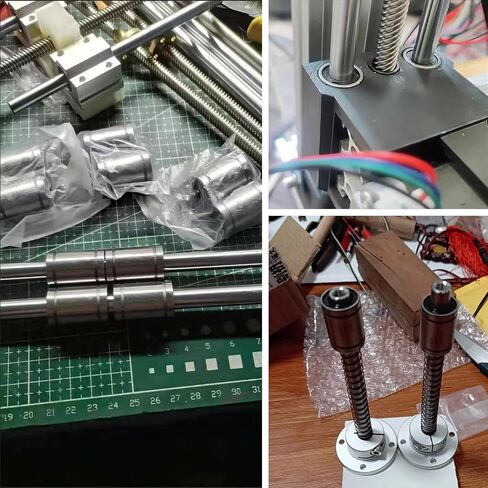 LME16UU محامل الكرة الخطية - 16 مم Bore DIA ، 26 مم OD ، طول 36 مم لآلات CNC الطابعات 3D انزلاق الجداول 2 PCS in Saudi Arabia