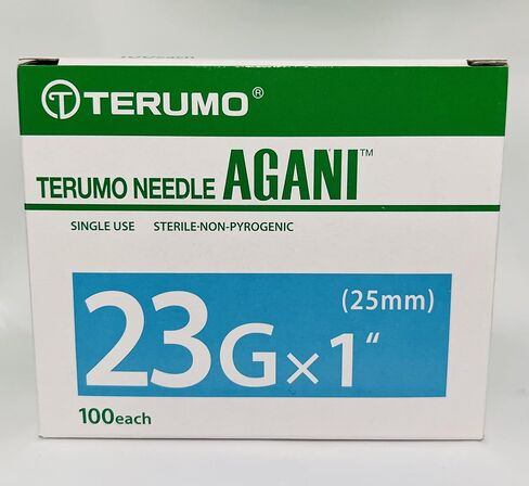 23G x 1" (25mm) 100 Each/Pack in Saudi Arabia