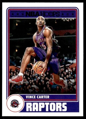 2023-24 Panini Hoops #294 Vince Carter NM-MT Toronto Raptors بطاقة تجارة كرة السلة in Saudi Arabia