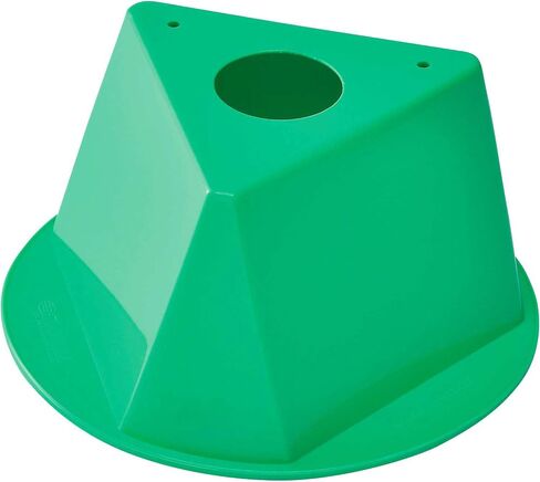 مخروط مراقبة المخزون الصناعي العالمي ، 10 "L x 10" W x 5 "H ، Green ، الكثير من 5 in Saudi Arabia