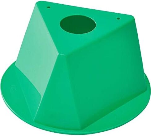 مخروط مراقبة المخزون الصناعي العالمي ، 10 "L x 10" W x 5 "H ، Green ، الكثير من 5 in Saudi Arabia