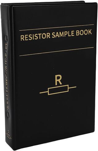 0201 0R-10M SMD Resistor Kit, 170 Values X 50pcs Each 1% Accuracy SMD Resistor Sample Book, SMD Resistor Assortment Folder for Electronic Components in Saudi Arabia