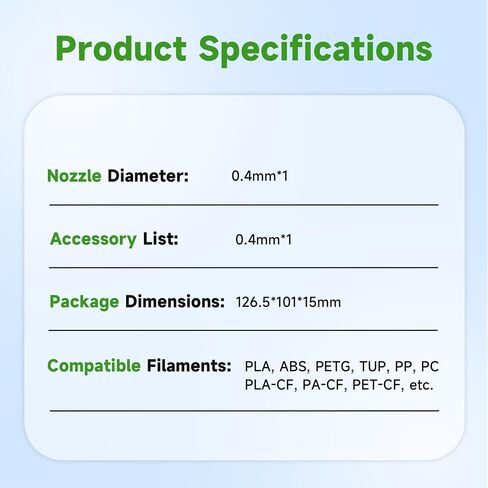 Creality K2 Plus/Hi Nozzle Kit (4Pcs) | Unicorn Quick-Swap High-Flow Nozzles 0.4/0.6/0.8mm | Steel-Tip Copper Nozzles & Titanium Alloy Heatsink | Compatible with K2 Plus/Creality Hi 3D Printer in Saudi Arabia