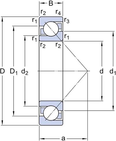 7306BEP 7306BEP/P6 7306 30x72x19 7306-B-TVP Angular Contact Bearings ABEC-3 Bearing Bearing in Saudi Arabia