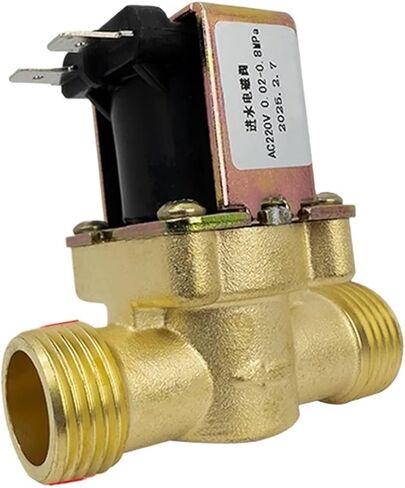 G1/2 "AC 110/220V DC 5/12/222V صمام الملف اللولبي النحاسي المغلقة عادة لمكافحة المياه الصمامات المغناطيسية (DC 12V_Normal Close) in Kuwait