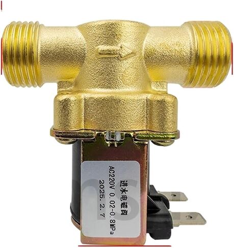 G1/2 "AC 110/220V DC 5/12/222V صمام الملف اللولبي النحاسي المغلقة عادة لمكافحة المياه الصمامات المغناطيسية (DC 12V_Normal Close) in Kuwait