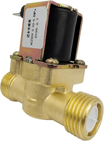 G1/2 "AC 110/220V DC 5/12/222V صمام الملف اللولبي النحاسي المغلقة عادة لمكافحة المياه الصمامات المغناطيسية (DC 12V_Normal Close) in Kuwait