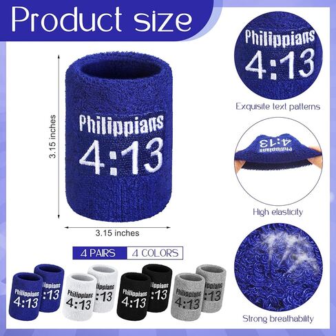 Soulchen 4 مجموعات Faith Baseball Drip Stands Christian Filippians 4: 13 in Saudi Arabia