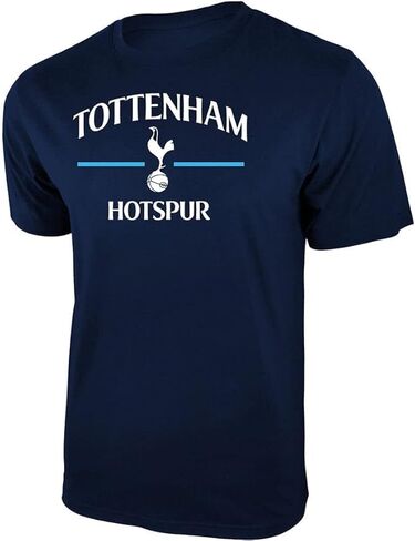 Icon Sports Men Hotspur Licensed Soccer T-Shirt Cotton Tee -01 (Navy) in Saudi Arabia