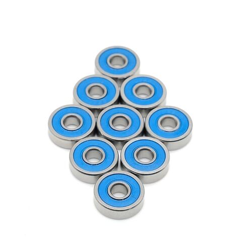 MR63RS 3x6x2.5 مم تحمل هواية كهربائية RC شاحنة MR63 RS 2RS Ball Bearings MR63-2RS Blue Sealed 2pcs in Kuwait