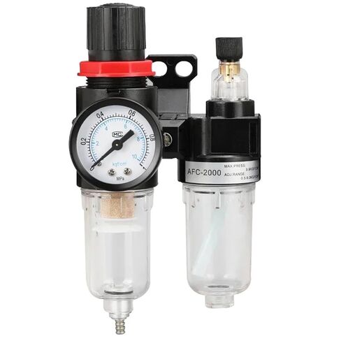 AFC2000 air Compressor Oil and Water Separator Filter Regulator Trap Pneumatic Air Source Processor AFC2000 AL2000 G1 / 4 "(AFC2000- SM205) in Kuwait