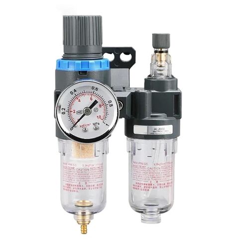 AFC2000 air Compressor Oil and Water Separator Filter Regulator Trap Pneumatic Air Source Processor AFC2000 AL2000 G1 / 4 "(AFC2000- SM205) in Kuwait