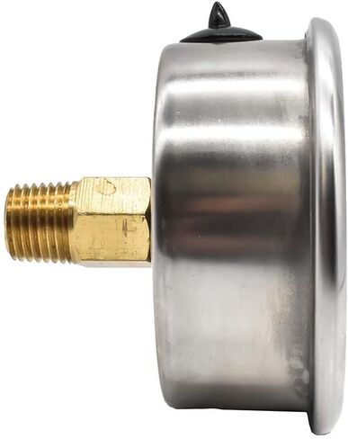 Interstate Pneumatics G7122-2500 Oil Filled Pressure Gauge 2500 PSI 2-1/2 Inch Dial 1/4 Inch NPT Rear Mount in Saudi Arabia