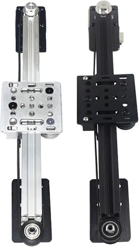 Slide Linear Actuator Kit 250mm-500mm Stepper Motor 2020 v Groove Actuator Kit Motion Table (Black ، 450mm) in Saudi Arabia