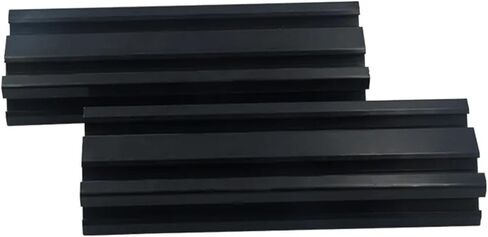 2 حزمة إطار بثق الألومنيوم أسود 2040 V Groove الأوروبي القياسي 100 مم-1200 مم أنوديس CNC 3D أجزاء الطابعة (1000 مم) in Saudi Arabia