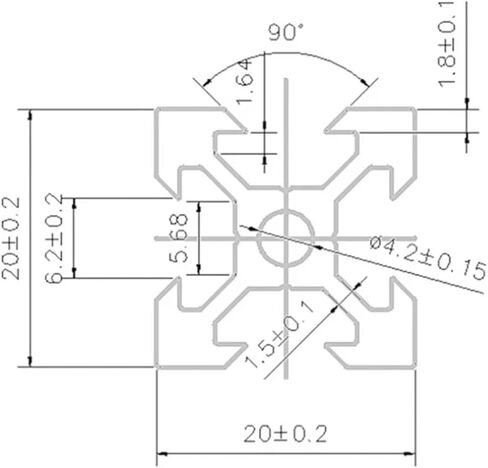 1 قطعة سوداء 2020 V-Groove الألومنيوم إطار بثق 100 مم-1200 مم الأوروبي الخطي القياسي الأوروبي (700 مم) in Saudi Arabia