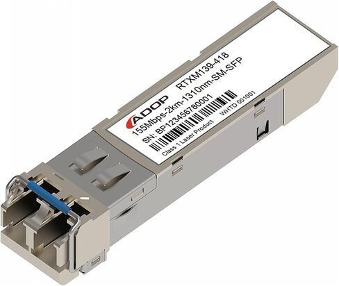 GLC-FE-100FX-RGD Compatible 100BASE-FX SFP 1310nm 2km Industrial DOM Duplex LC MMF Transceiver Module in Saudi Arabia