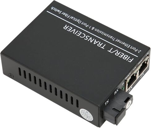 AqxReight Transceiver TX1310NM RX1550NM الوضع الوضع المحول Ethernet Media مع منفذ SC يصل إلى 25 كيلومترا الاتحاد الأوروبي (قابس الولايات المتحدة) in Saudi Arabia