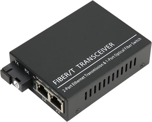 AqxReight Transceiver TX1310NM RX1550NM الوضع الوضع المحول Ethernet Media مع منفذ SC يصل إلى 25 كيلومترا الاتحاد الأوروبي (قابس الولايات المتحدة) in Saudi Arabia
