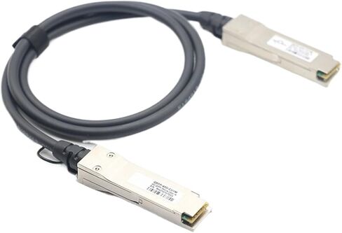 كبل النحاس النحاسي السلبي عالي السرعة DAC 40G QSFP+ تكديس كبل اتصال مباشر 3 أمتار متوافق على نطاق واسع مع الخوادم in Saudi Arabia