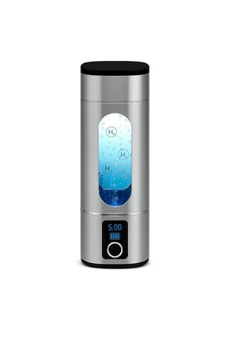 Hydrogen Water Bottle Generator – 8000PPB | SPE/PEM Technology | BPA-Free 280mL with Platinum Electrodes | Portable USB Rechargeable H2 Maker for Gym, Travel & Daily Use in Saudi Arabia