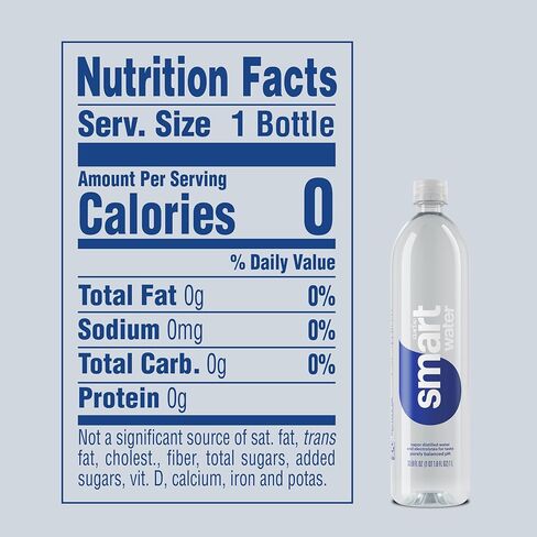 Smartwater Packaged Drinking Water, 33.8 Fl Oz (pack of 6) in Saudi Arabia