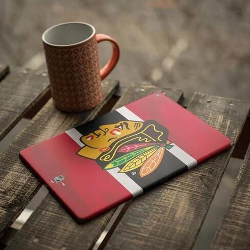 Skinit Decal Tablet Skin Compatible with iPad Air 13in M2 (2024) - Officially Licensed NHL Chicago Blackhawks Jersey Design in Saudi Arabia