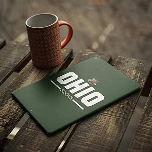 Skinit Skinit Tablet Skin متوافق مع Ipad Air 13in M2 (2024) - تصميم شعار Ohio Bobcats المرخص له رسميًا in Saudi Arabia
