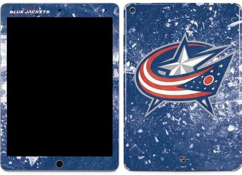 Skinit Skinit Tablet Skiner مع iPad Air 2 - NHL Columbus Blue Jackets مرخص رسميًا in Saudi Arabia