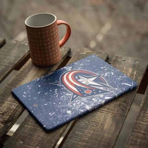 Skinit Skinit Tablet Skiner مع iPad Air 2 - NHL Columbus Blue Jackets مرخص رسميًا in Saudi Arabia