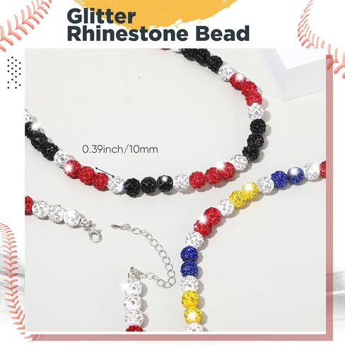 24 PCS BLING BLING BASHOLLACE NECKLACE RHINESTONE ICE DEDEDER BEEDBARD NETLACE MUNTICOLORED TRIPHENT LEAGE TEAM GIFTS COLD GIFTS BOLK FOR MEN in Saudi Arabia