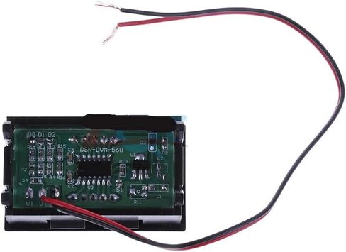 1PCS LED Digital Display Voltmeter Detector(DC 4.5V-30V Blue) in Kuwait