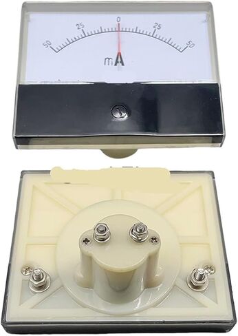 44C2 Ammeter 75mv 80mm*100mm 30MA-500MA(300mA -0-300mA) in Kuwait