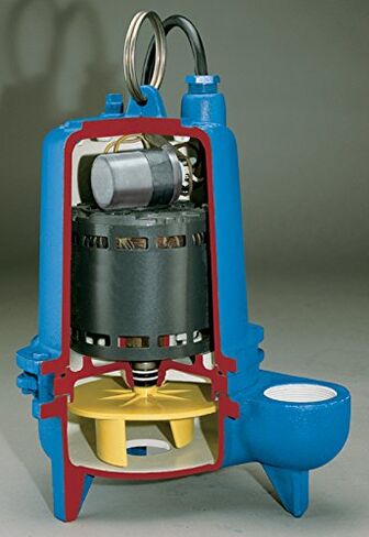 Barnes 96747 Model SE411 مضخة الحوض الغازية-الكفاءة العالية للاستخدام السكني ، المكره من الحديد الزهر ، 4/10 حصان ، 7500 GPH ، بدون مفتاح تعويم ، سلك مقاوم للماء ، 16.76 بوصة × 8 بوصة in Kuwait