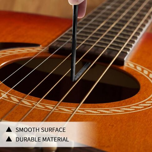 Hordion 4mm Truss Rod Wrchen ، end ball end Allen Wrench Guitar Truss Truss Tool Meated Extended hex hex for Martin Acoustic Guitar ، Black in Saudi Arabia