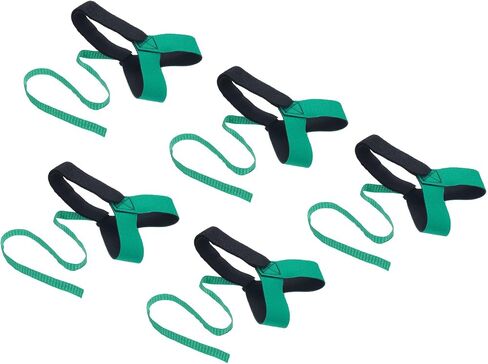 MECCANIXITY 5pcs ESD Anti Static Foot Heel Straps Anti Static Wrist Strap Band Adjustable for Grounding Protecting Electronics Against Electric Shock,Green in Saudi Arabia