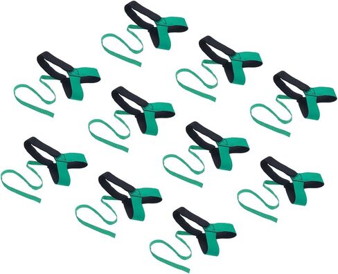 MECCANIXITY 5pcs ESD Anti Static Foot Heel Straps Anti Static Wrist Strap Band Adjustable for Grounding Protecting Electronics Against Electric Shock,Green in Kuwait