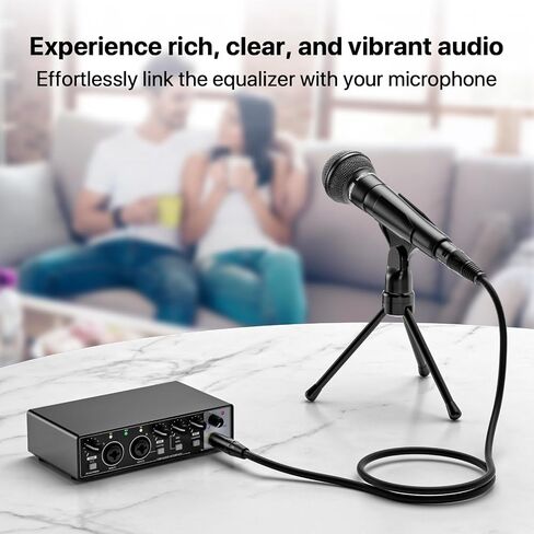 XLR أنثى إلى 1/4 بوصة (6.35 مم) TRS جاك الرصاص- متوازن XLR ميكروفون كبل كبل الميكروفون ، 3 أقدام 2 عبوة in Kuwait