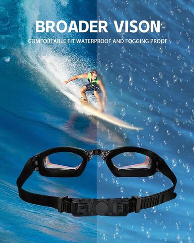 Swim Goggles, Swimming Goggles No Leaking Full Protection Adult Men Women Youth in Saudi Arabia