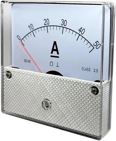 SD80 DC Milliammeter 1MA 2MA 3MA 5MA 20MA 30MA 50MA 100MA 200MA 300MA 500MA 600MA POINTER AMMETER 1PCS (500MA) in Saudi Arabia