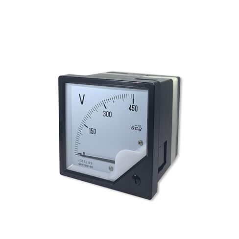6C2 DC Voltmeter 5V 10V 15V 20V 30V 50V 75V 100V قياس الجهد مع 300V 450V 500V 600V 750V 1PCS (DC20V) in Kuwait
