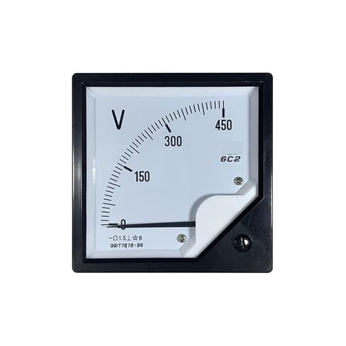 6C2 DC Voltmeter 5V 10V 15V 20V 30V 50V 75V 100V قياس الجهد مع 300V 450V 500V 600V 750V 1PCS (DC20V) in Kuwait