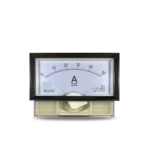 59C23 75MV DC AMMETER 10A/20A/30A/50A/75A POINTER DC 59C177*13 1PCS (DC 20A 75MV) in Kuwait